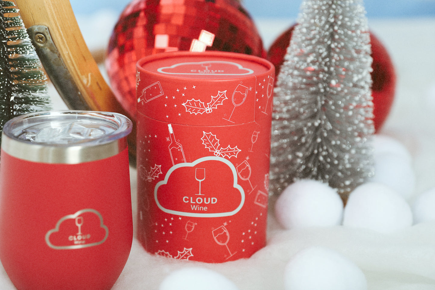 Cherry Cheer Wine Tumbler